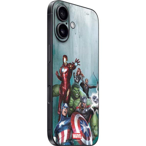 Marvel Avengers Assemble iPhone 16 Plus Skin